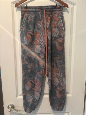 Daily practice Anthropologie floral Jogger Pants XS